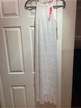 NWT Lily Pulitzer Bingham Lace Midi Resort Dress; Size: Small